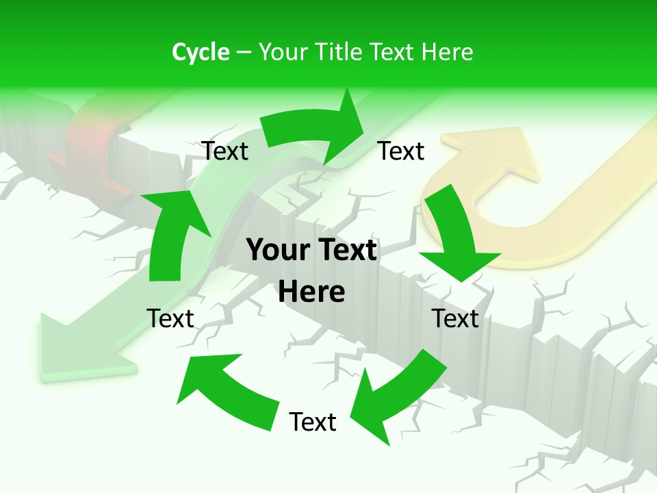 Green Design Power PowerPoint Template