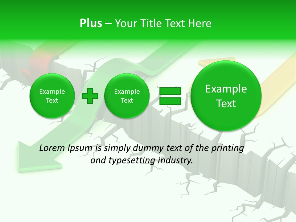 Green Design Power PowerPoint Template