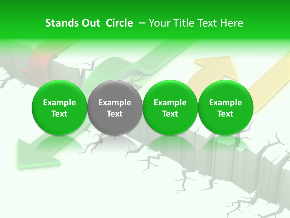 Green Design Power PowerPoint Template