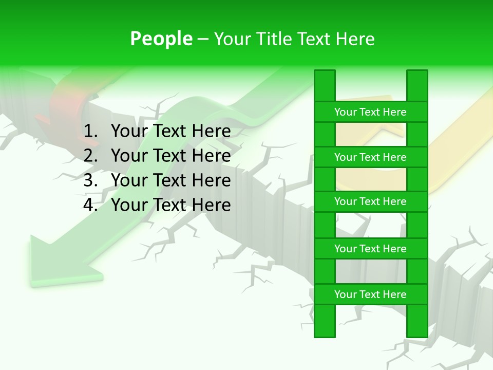 Green Design Power PowerPoint Template
