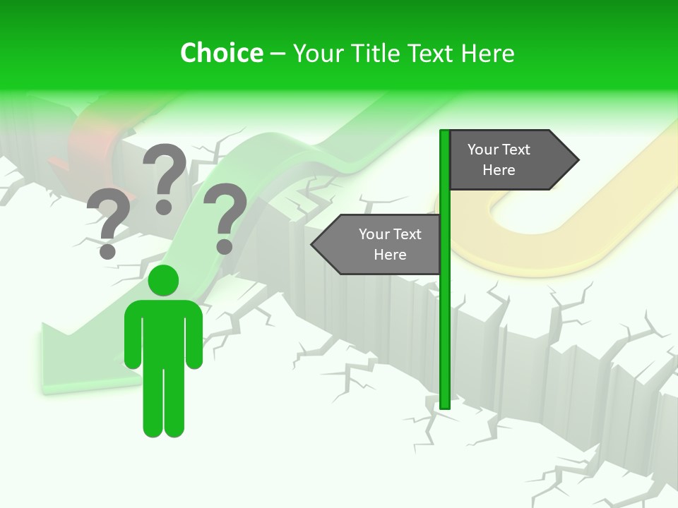 Green Design Power PowerPoint Template