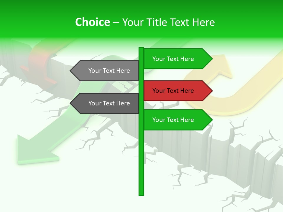 Green Design Power PowerPoint Template