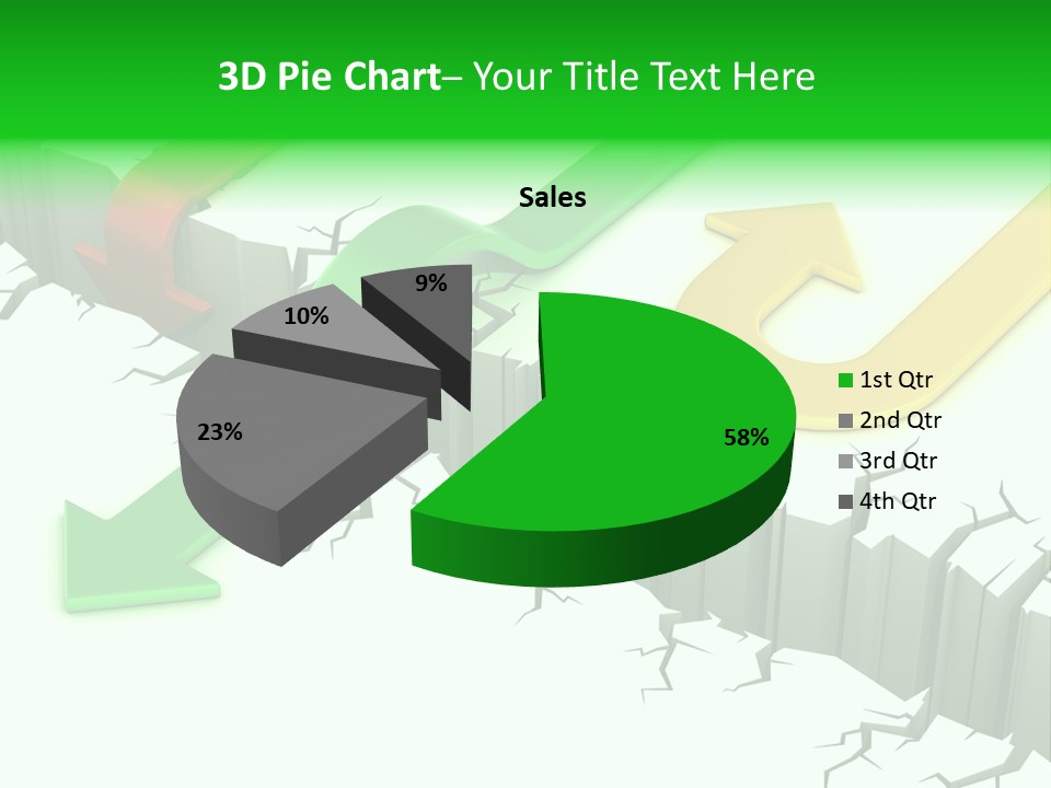 Green Design Power PowerPoint Template