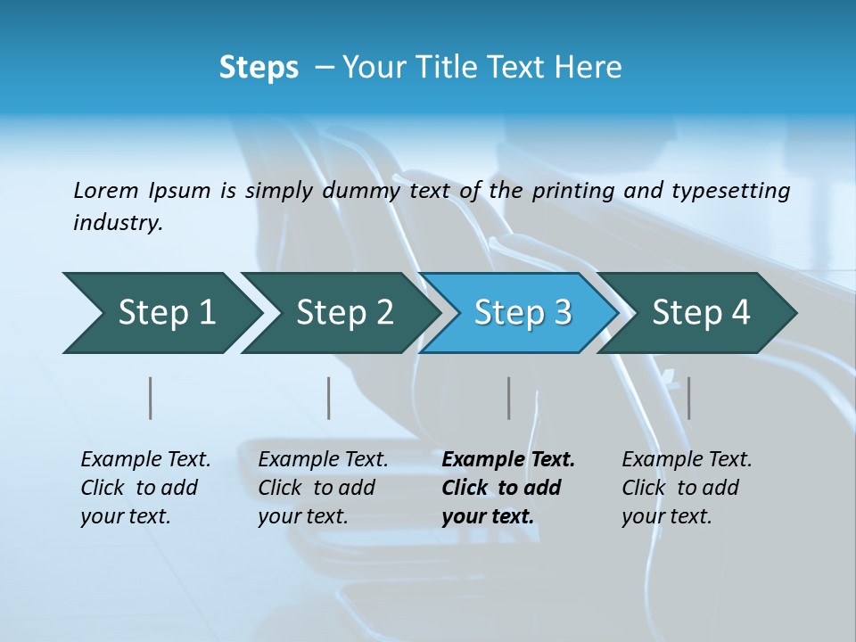 Black Room Conference PowerPoint Template