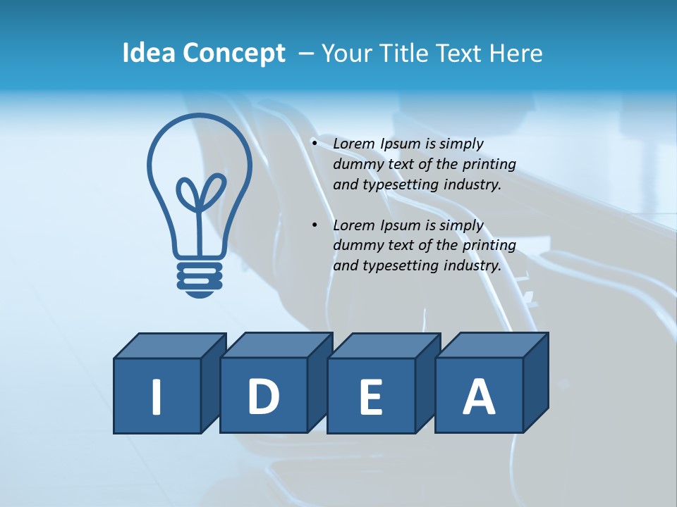 Black Room Conference PowerPoint Template