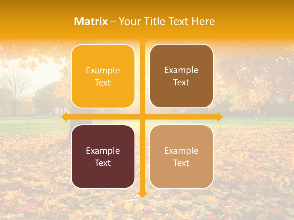 Landscape Outdoors Foliage PowerPoint Template