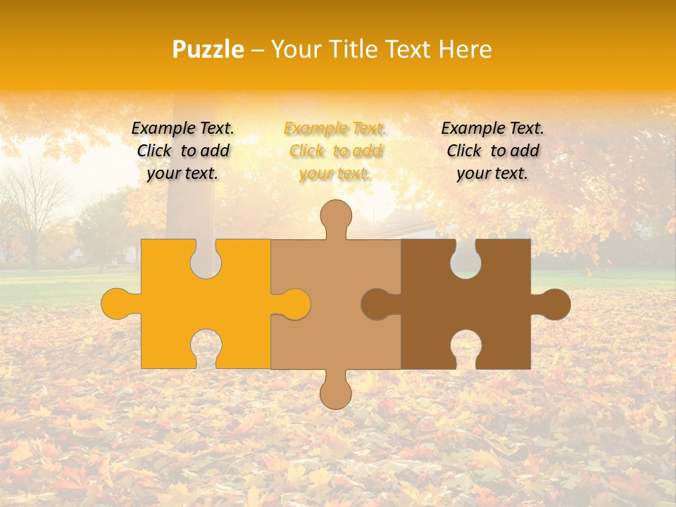 Landscape Outdoors Foliage PowerPoint Template