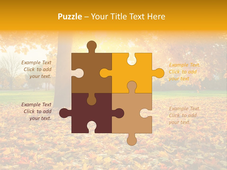 Landscape Outdoors Foliage PowerPoint Template