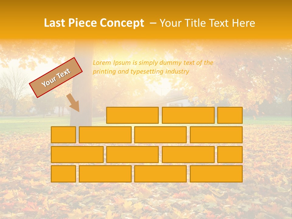 Landscape Outdoors Foliage PowerPoint Template