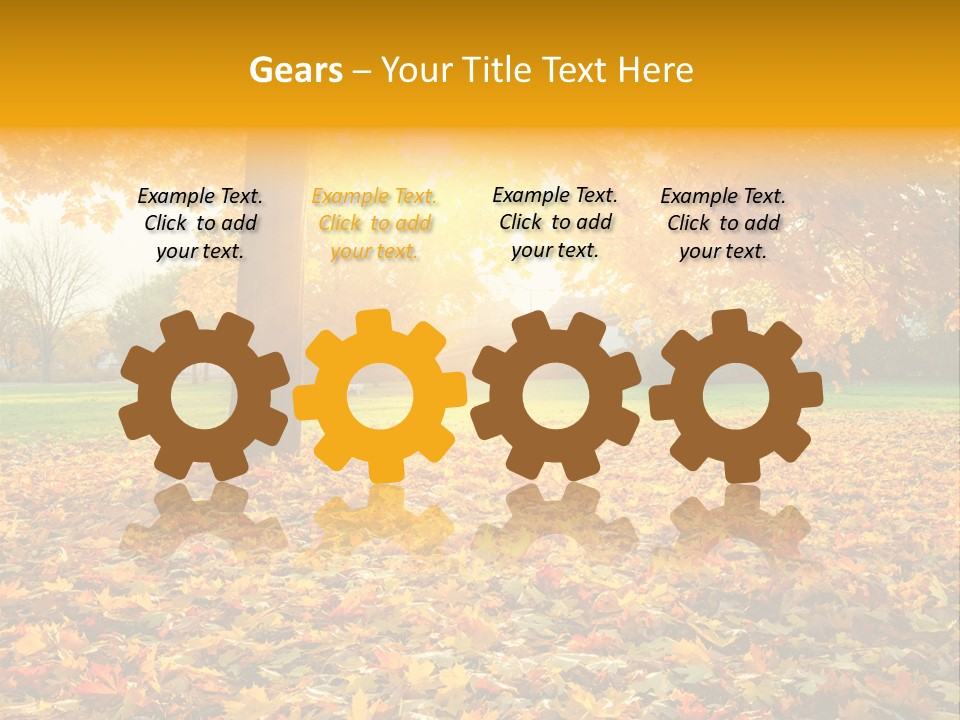 Landscape Outdoors Foliage PowerPoint Template