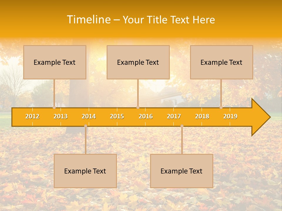 Landscape Outdoors Foliage PowerPoint Template