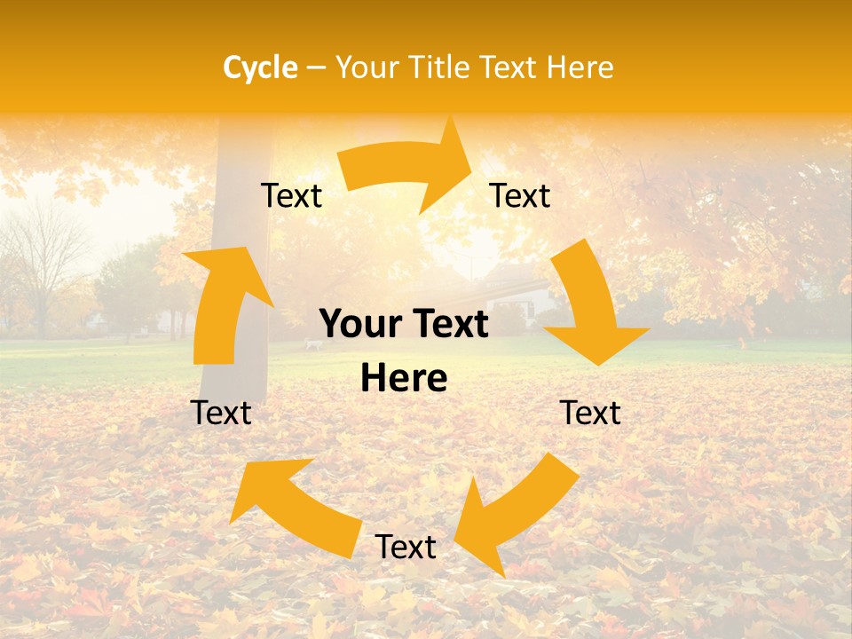 Landscape Outdoors Foliage PowerPoint Template