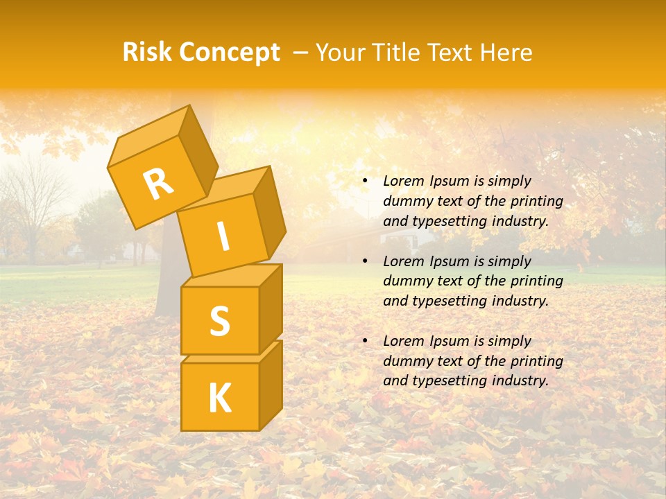 Landscape Outdoors Foliage PowerPoint Template