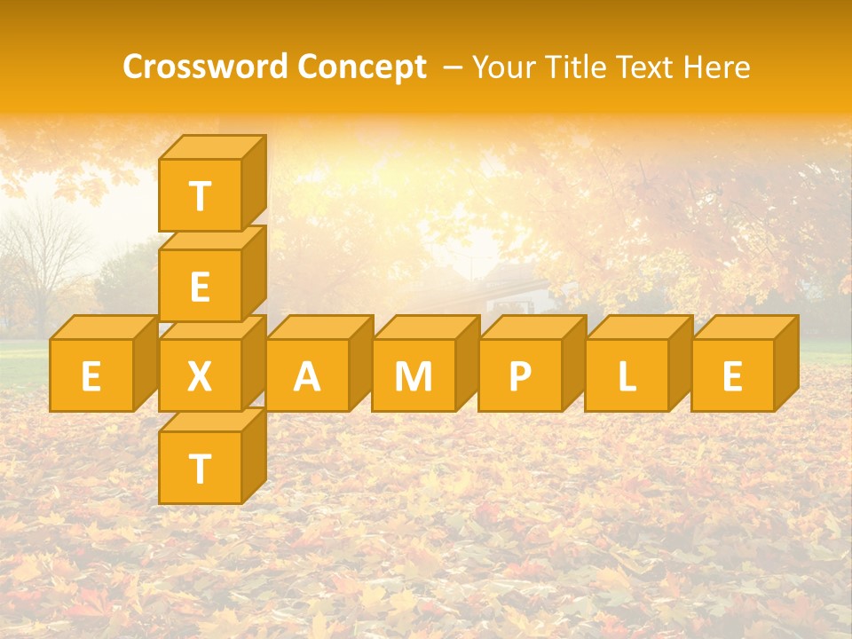 Landscape Outdoors Foliage PowerPoint Template