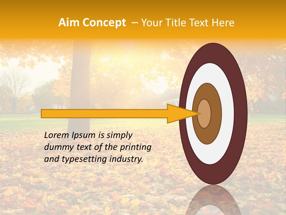 Landscape Outdoors Foliage PowerPoint Template