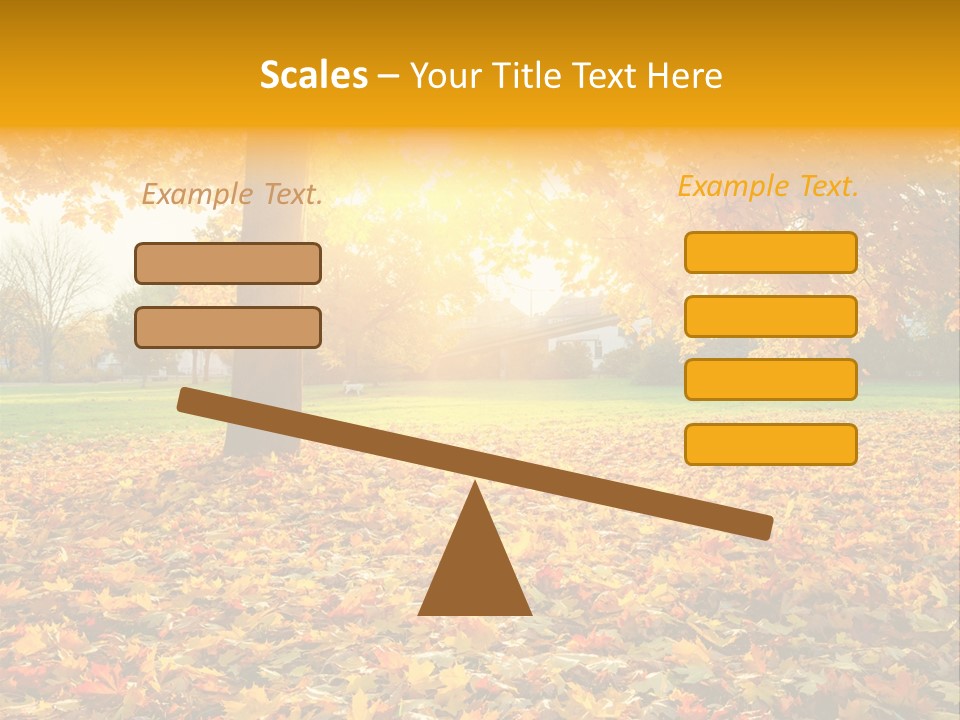 Landscape Outdoors Foliage PowerPoint Template