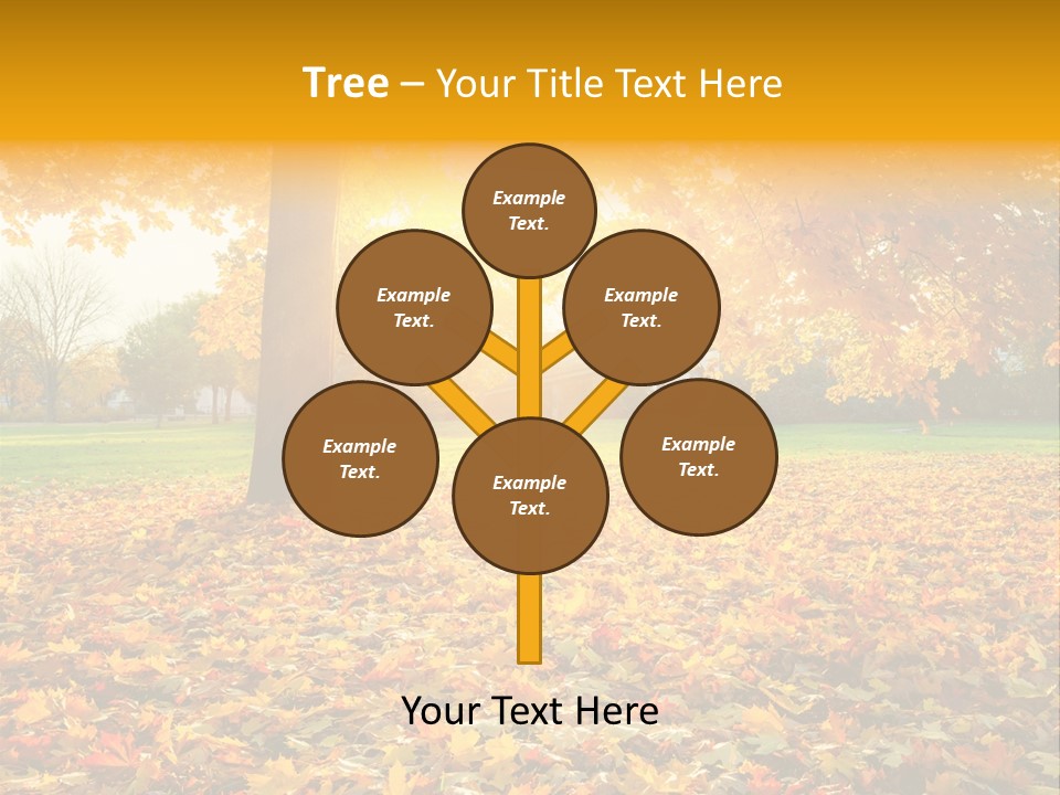 Landscape Outdoors Foliage PowerPoint Template