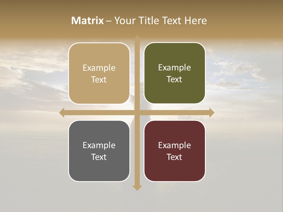 Prayer Verse Praising PowerPoint Template