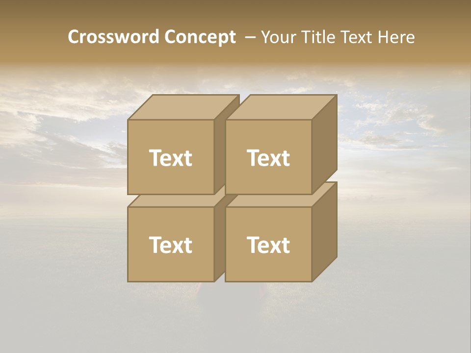 Prayer Verse Praising PowerPoint Template