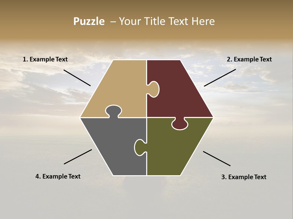 Prayer Verse Praising PowerPoint Template