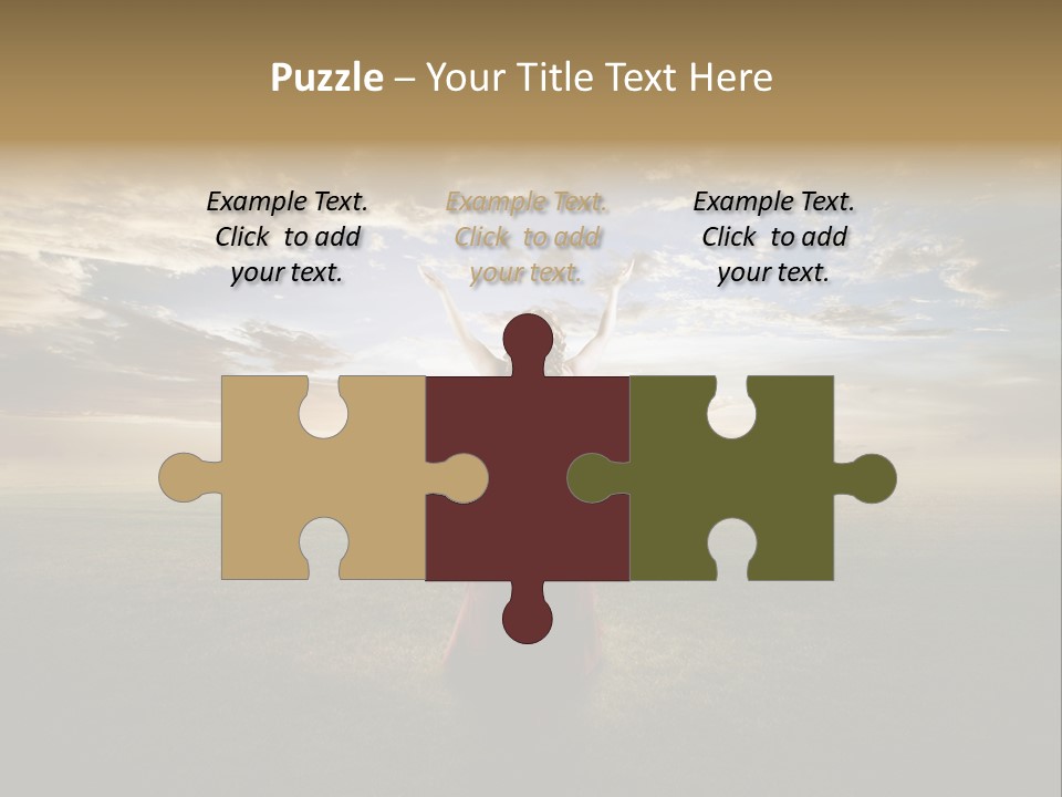 Prayer Verse Praising PowerPoint Template