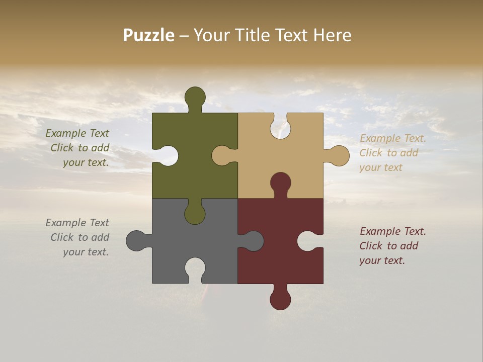 Prayer Verse Praising PowerPoint Template