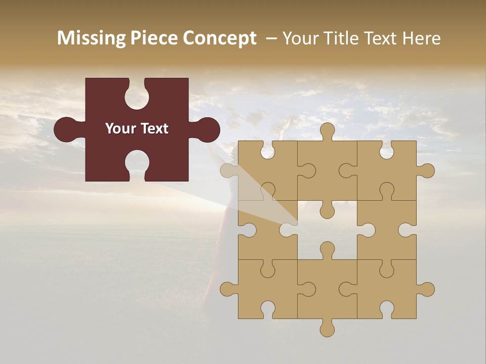 Prayer Verse Praising PowerPoint Template