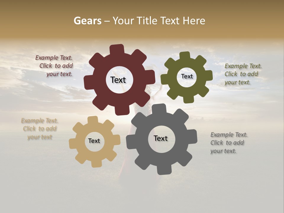 Prayer Verse Praising PowerPoint Template