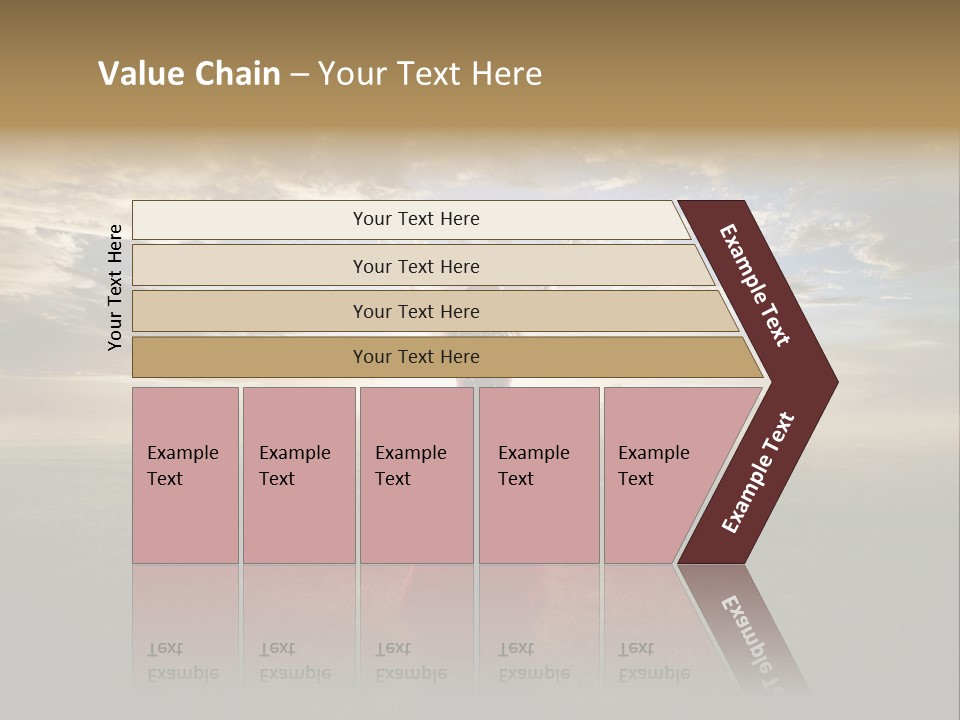 Prayer Verse Praising PowerPoint Template