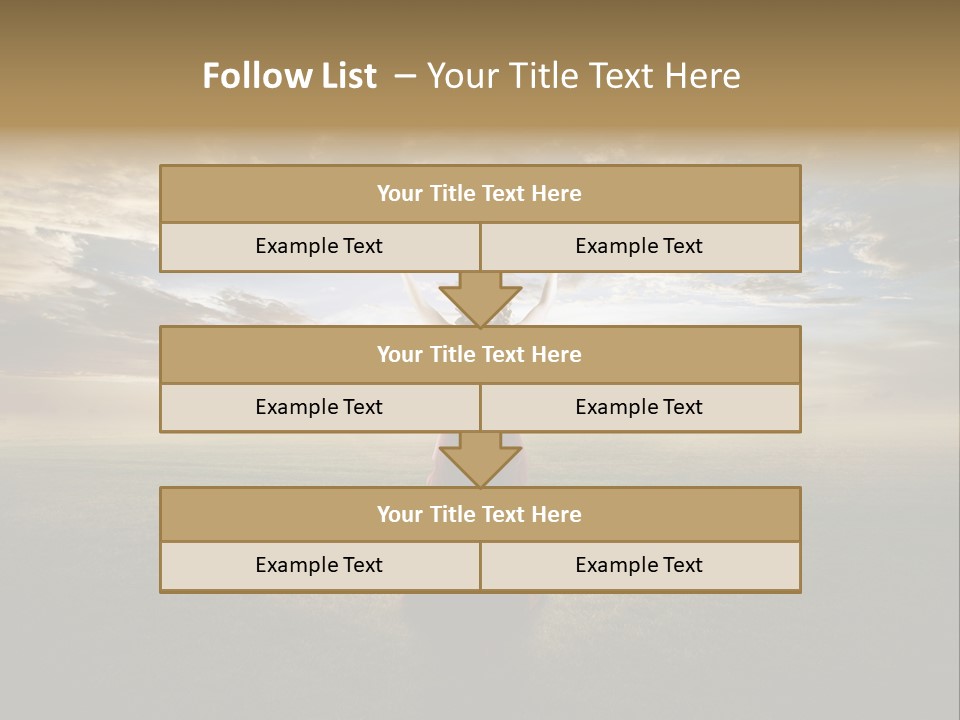 Prayer Verse Praising PowerPoint Template