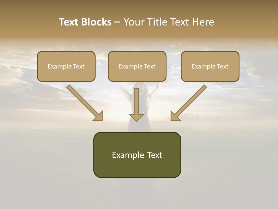 Prayer Verse Praising PowerPoint Template