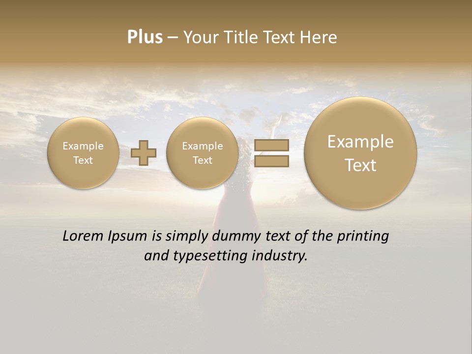 Prayer Verse Praising PowerPoint Template