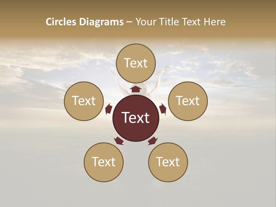 Prayer Verse Praising PowerPoint Template