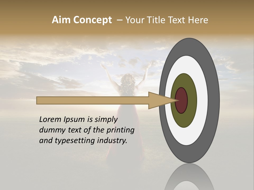 Prayer Verse Praising PowerPoint Template