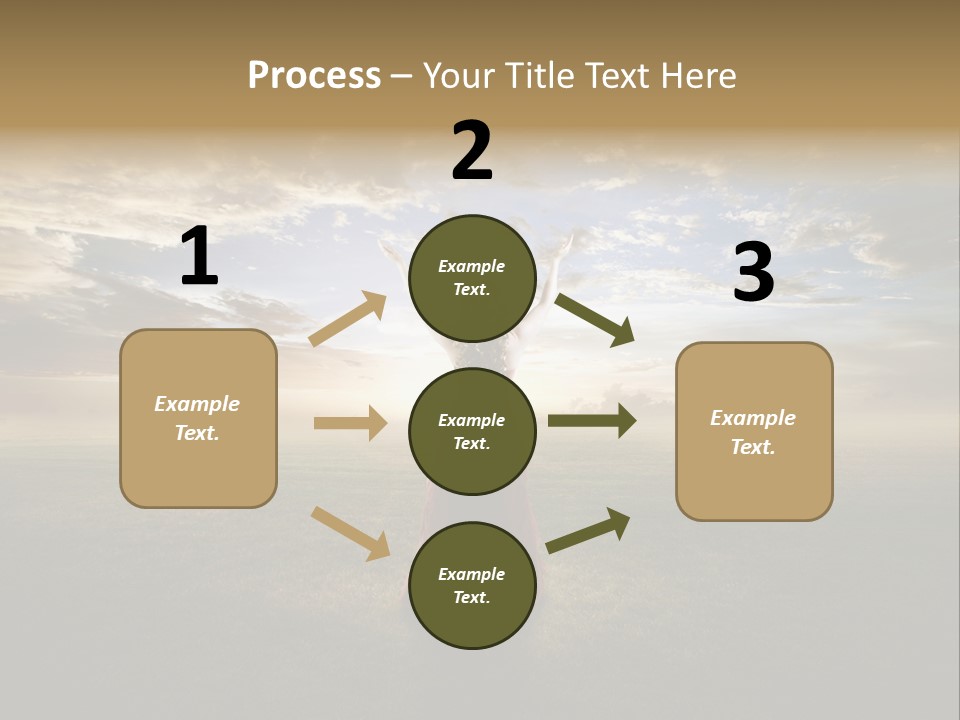 Prayer Verse Praising PowerPoint Template