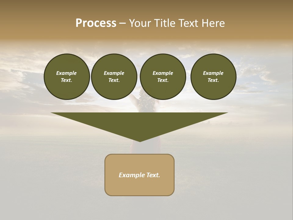 Prayer Verse Praising PowerPoint Template
