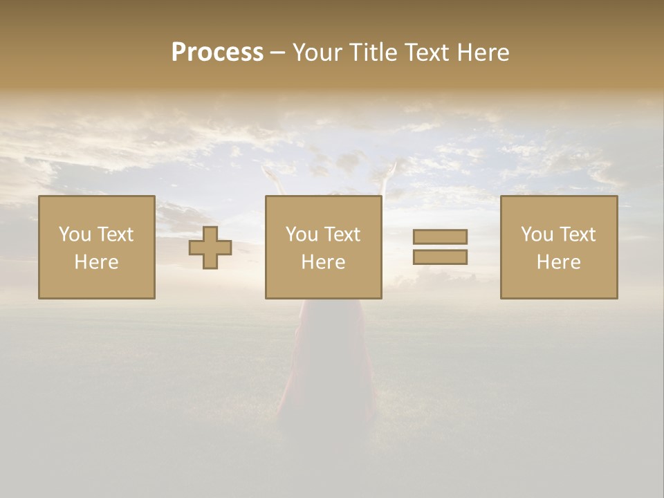 Prayer Verse Praising PowerPoint Template