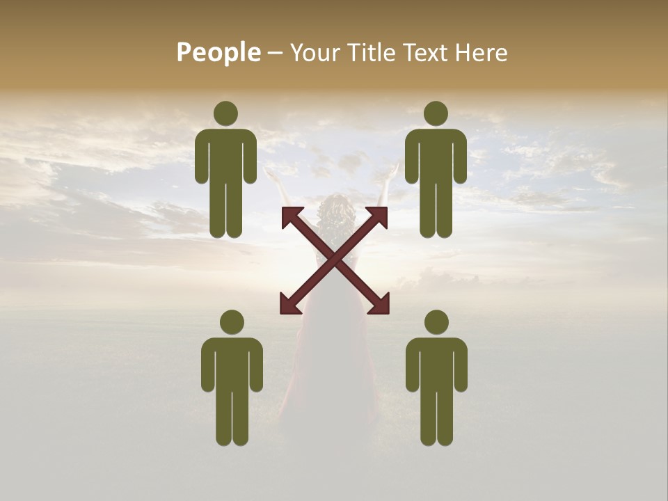 Prayer Verse Praising PowerPoint Template