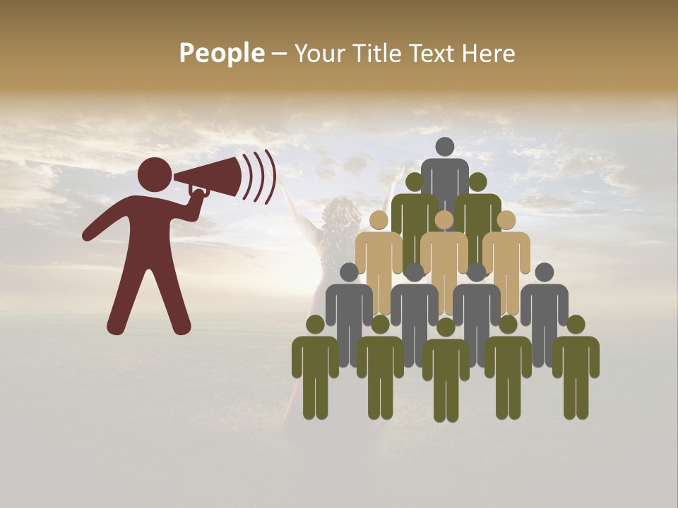 Prayer Verse Praising PowerPoint Template