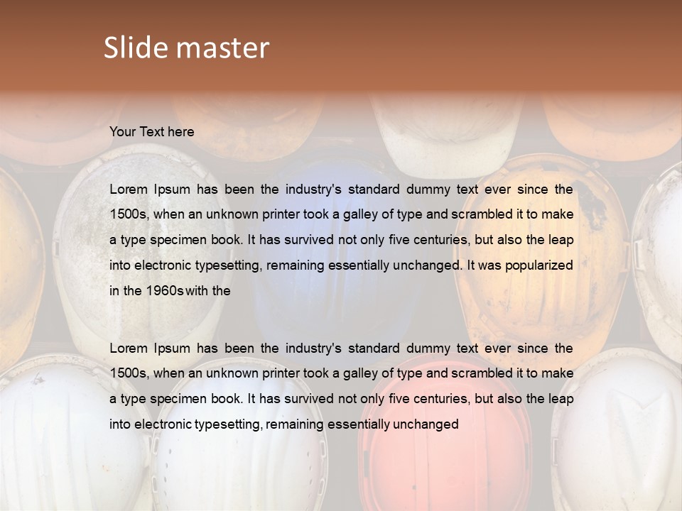 Protection Build Old PowerPoint Template