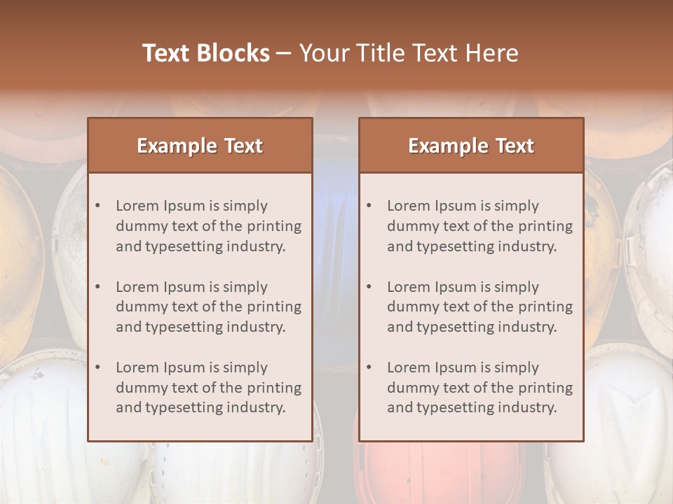 Protection Build Old PowerPoint Template