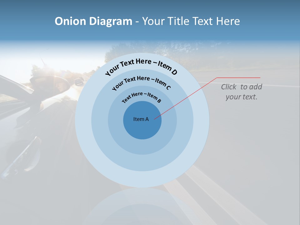 Vehicle Bright Concept PowerPoint Template
