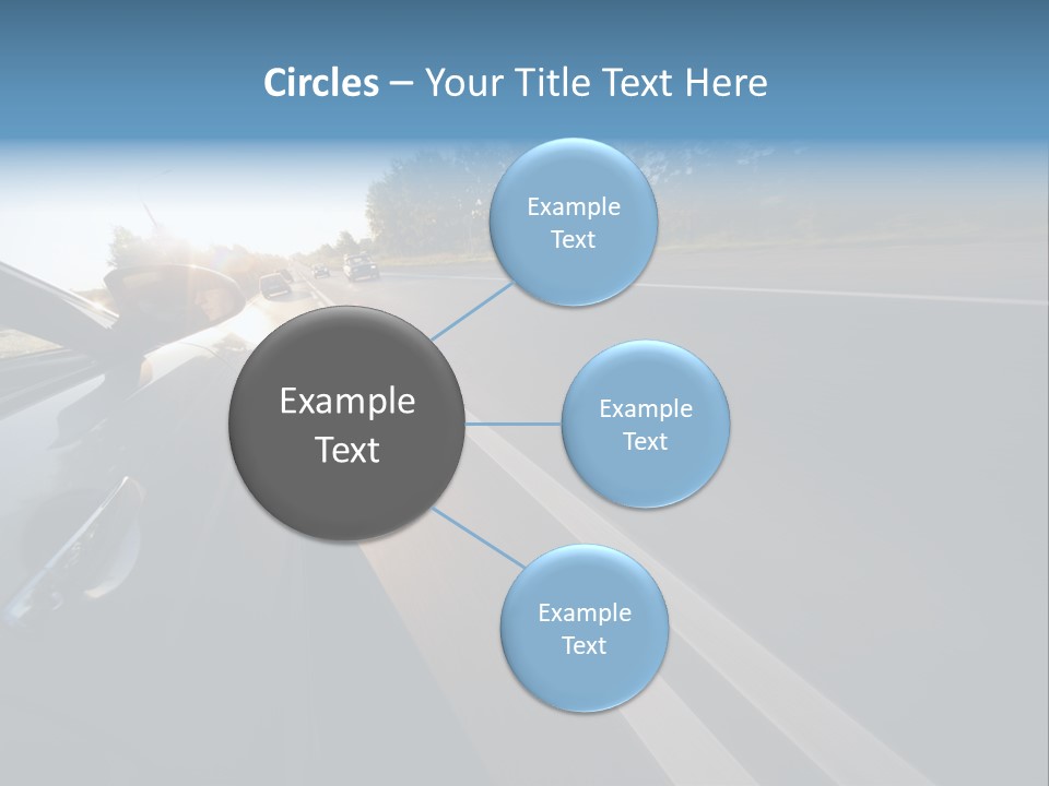 Vehicle Bright Concept PowerPoint Template