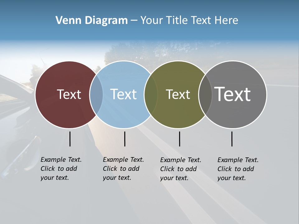 Vehicle Bright Concept PowerPoint Template
