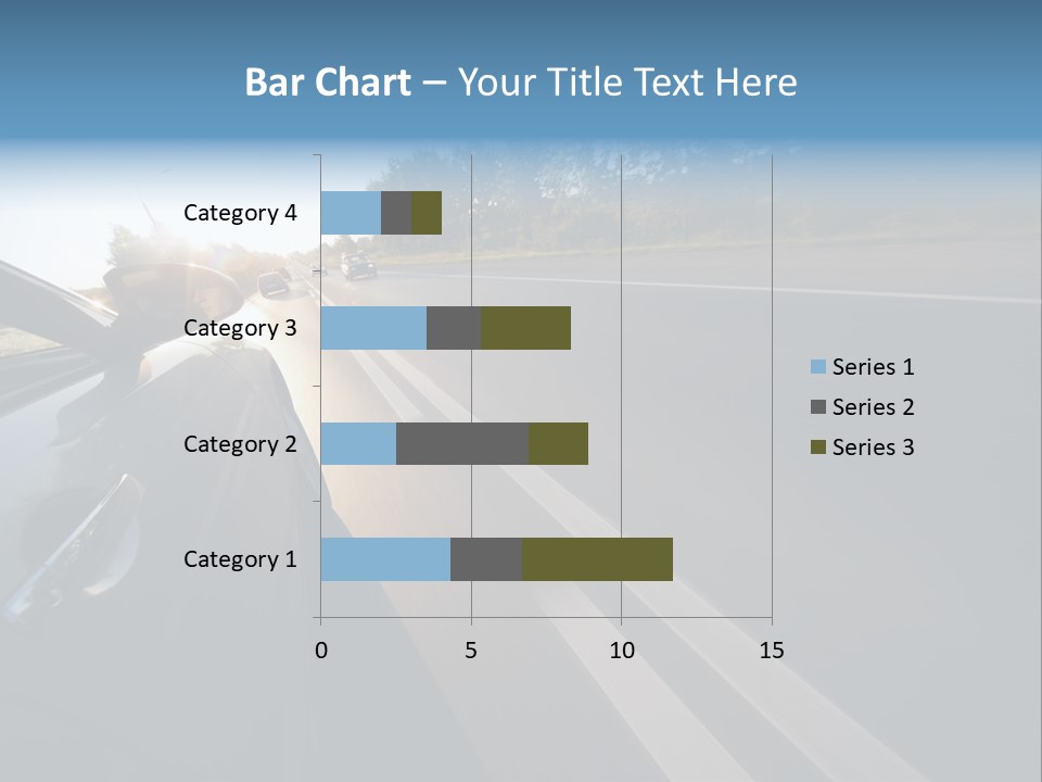 Vehicle Bright Concept PowerPoint Template