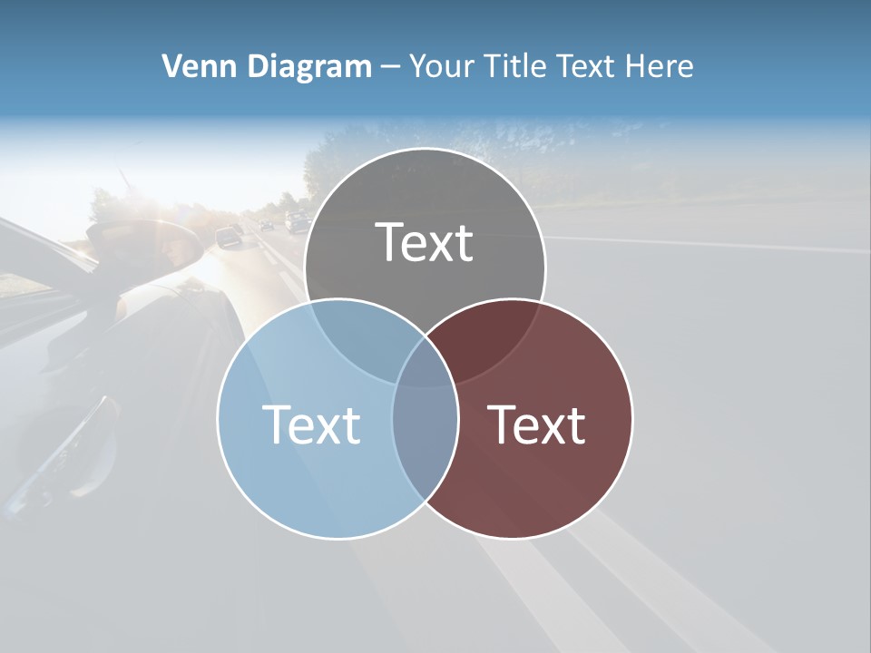 Vehicle Bright Concept PowerPoint Template