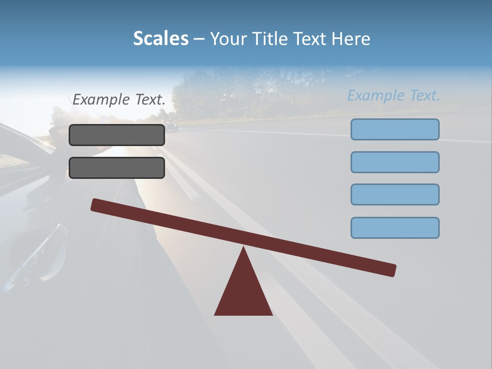 Vehicle Bright Concept PowerPoint Template