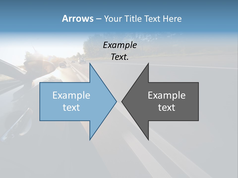 Vehicle Bright Concept PowerPoint Template