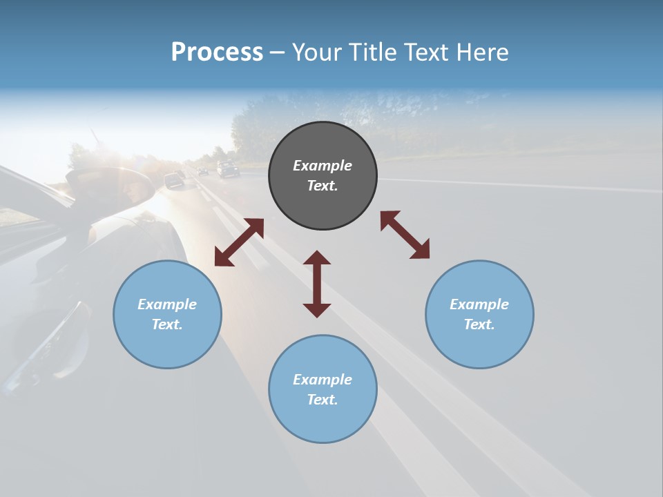 Vehicle Bright Concept PowerPoint Template