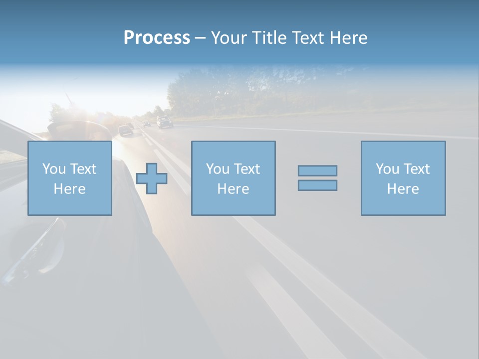 Vehicle Bright Concept PowerPoint Template